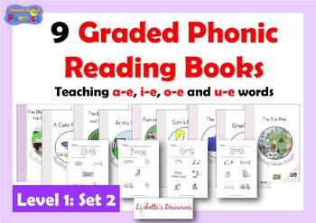 Preview of Decodable Phonic Reading Books: Silent/ Magic E / (CVCE)
