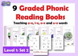 Decodable Phonic Reading Books: Silent/ Magic E / (CVCE)