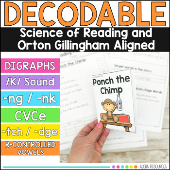 Preview of Decodable Phonics Readers | Digraphs | CVCE | Trigraphs | Glued Sounds | K Sound
