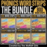 Decodable Phonics Word Fluency Strips The Bundle Science o