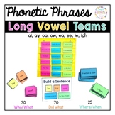 Decodable Phrases for Sentence Building: Long Vowel Teams
