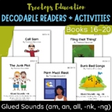 Decodable Pocket Readers #16-20- Glued Sounds (am,an,all,-nk,-ng)