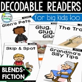 Decodable Printable Readers One Syllable Words with Blends