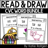 Decodable Read and Draw Bundle {CVC Words}