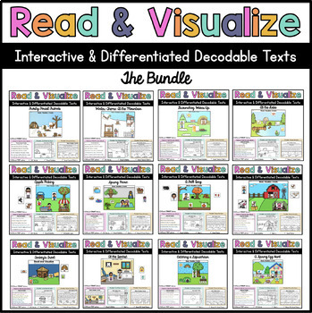 Preview of Decodable Read and Visualize: The Bundle