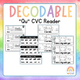 Decodable Reader: Qu Phonics Focus