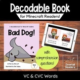 Decodable Reader for Minecraft Fans - CVC Words - Book 2