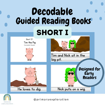 Preview of Decodable Reader for Short I: Includes Focus Words and Assessment Questions