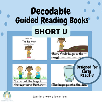Preview of Decodable Reader for Short U: Includes Focus Words and Assessment Questions