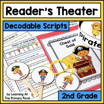 Preview of Decodable Reader's Theater Plays / Readers Theatre Scripts for 2nd Grade