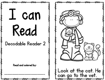 Decodable Readers by Chevron and Centers TPT
