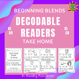 Decodable Readers Beginning Blends Bl Br Cl Cr