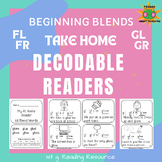 Decodable Readers Beginning Blends Fl, Fr, Gl, Gr