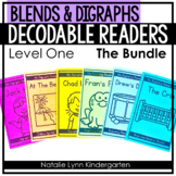 Decodable Readers Bundle | Blends and Digraphs | LEVEL ONE