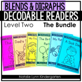 Decodable Readers Bundle | Digraphs and Blends | LEVEL TWO