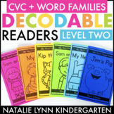 Decodable Readers Bundle | Word Families and Short Vowels 