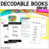 Decodable Readers Consonant Blend Books Science of Reading