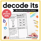 Decodable Readers - Decode Its - Science of Reading Aligned