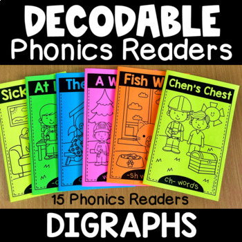 Preview of Decodable Readers - Digraphs