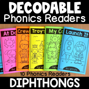 Preview of Decodable Readers - Diphthongs