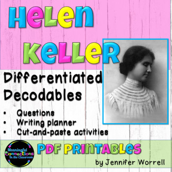 Preview of Decodable Readers: Helen Keller