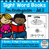 Sight Word Books | Kindergarten | Set 2