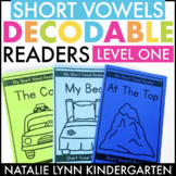 Decodable Readers Kindergarten | Short Vowels Level ONE | 