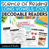 Long Vowel Decodable Readers Science of Reading Small Grou