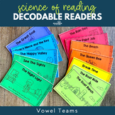 Decodable Readers - Long Vowels (Vowel Teams) Science of Reading