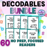 Decodable Readers BUNDLE- Printable Phonics Books (Science