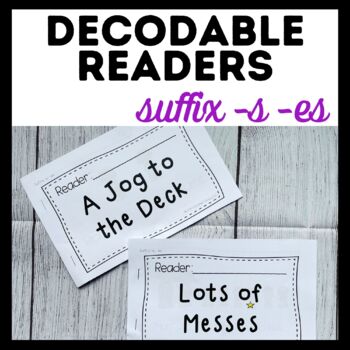 Preview of Decodable Readers Pack: Suffix -s, -es
