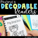 Decodable Readers | Phonics Reading Passages | Kindergarte