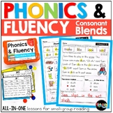 Decodable Readers: Phonics and Fluency Lessons BLENDS Scie