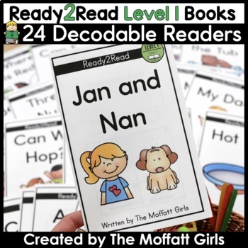 Preview of Decodable Readers - Ready2Read Level 1
