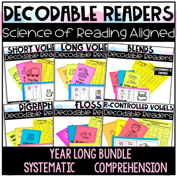 Preview of Decodable Readers Science of Reading Aligned GROWING Bundle