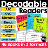 Decodable Readers Science of Reading Phonics Books Compreh