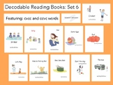 Decodable Readers Set 6 Blending cvcc, ccvc words Alabaste