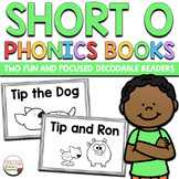 Decodable Readers Short O Phonics Booklets