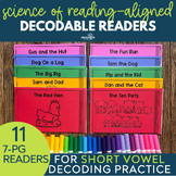 Science of Reading Decodable Readers Phonics Book for Shor