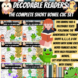 Decodable Readers: Short Vowels Cvc Word Family