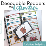Decodable Readers and Activities to Decode in Reading {Rev