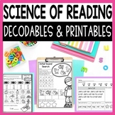 Science of Reading Decodable Readers Passages, Fluency Act