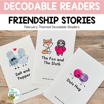 Preview of Decodable Readers for Valentine’s Day Includes Digital