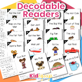 Decodable Passages kindergarten | Short Vowels | Foldables