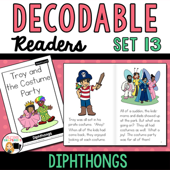 Preview of Decodable Readers to Support the Science of Reading-Set 13- diphthongs