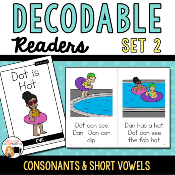 Preview of Decodable Readers to Support the Science of Reading-Set 2- CVC