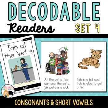 Preview of Decodable Readers to Support the Science of Reading-Set 4