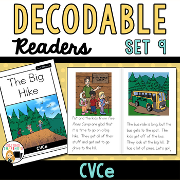 Preview of Decodable Readers to Support the Science of Reading-Set 9- magic e