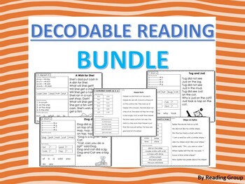 Preview of Decodable Reading BUNDLE