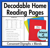 Decodable Home Reading (Digraphs + Blends)